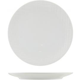 Coupe Plate - Incise Porcelain - Lavara - 23cm (9")