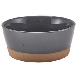 Conical Bowl - Stoneware - Kava - Dark Grey - 15.5cm (6") - 72cl (25.25oz)