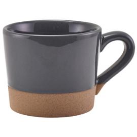 Coffee Cup - Stoneware - Kava - Dark Grey - 28.5cl (10oz)
