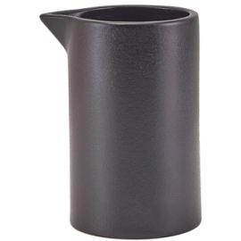 Jug - Straight Sided - Forge Stoneware - Black - 10cl (3.5oz)