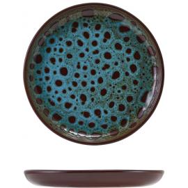 Round Plate - Terracotta - Sabrosa - Sky - 19.5cm (7.75")