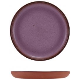 Round Plate - Terracotta - Sabrosa - Lila - 19.5cm (7.75")