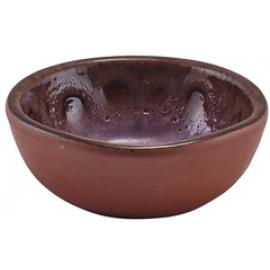 Round Bowl - Terracotta - Sabrosa - Lila - 7.5cm (3") - 5cl (1.75oz)
