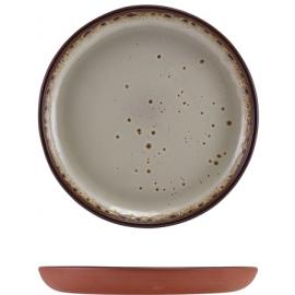 Round Plate - Terracotta - Sabrosa - Stone - 19.5cm (7.75")