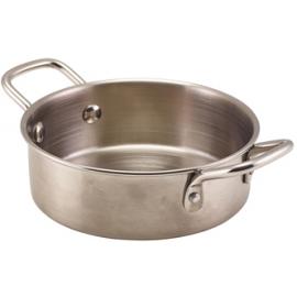Casserole - Mini - Round - Stainless Steel - 45cl (15.75oz)