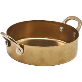 Casserole - Mini - Round - Gold Vintage Steel - 42cl (15oz)
