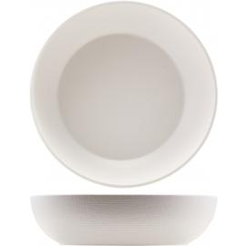 Round Buffet Bowl - Melamine - Jute - White - 28cm (11") - 2.6L (91.5oz)