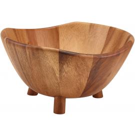 Tripod Buffet Bowl - Acacia Wood - 3.3L (116oz)