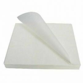 Greaseproof Paper - Square Sheets - Single Ream - White - 17.75cm (7&quot;)