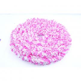 Spin Bonnet Mop - Hard Floor - Pink & White - 38cm (15&quot;)