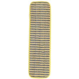 Scrubber Mop Head - Microfibre - Rubbermaid PULSE&#8482; - Hygen&#8482; - Yellow & Blue - 40cm (15.75&quot;)