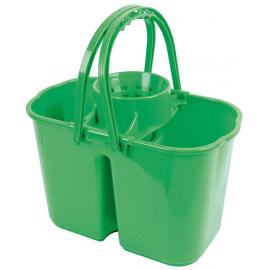 Double Bucket & Wringer - Green - 14L (3 gal)