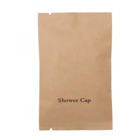 Shower Cap - Corn Starch - Kraft Paper Sachet