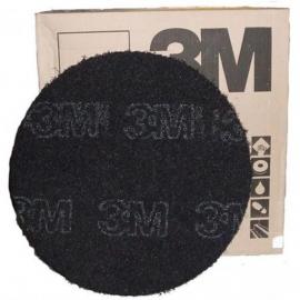 Floor Pad - Scotch-Brite&#8482; - Premium - Black - 25.4cm (10&quot;)