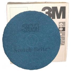 Floor Pad - Scotch-Brite&#8482; - Premium - Blue - 38cm (15&quot;)