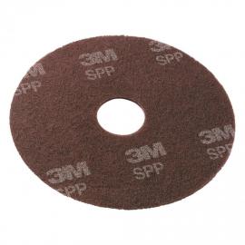 Floor Pad - Surface Preparation - Scotch Brite&#8482; - Brown - 35.5cm (14")