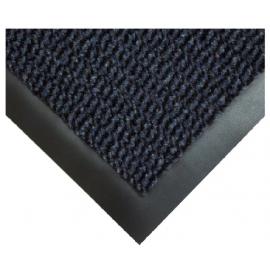 Doormat - Vyna-Plush - Black-Blue - 90x120cm