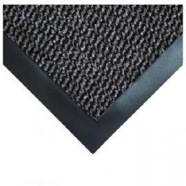 Doormat - Vyna-Plush - Black-Grey - 90cm - By the Metre