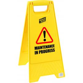 Floor Sign - Maintenance In Progress - A Frame