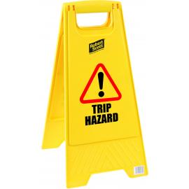 Floor Sign - Caution Trip Hazard - A Frame