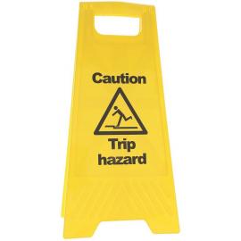 Caution - Trip Hazard - Floor Sign - A Frame