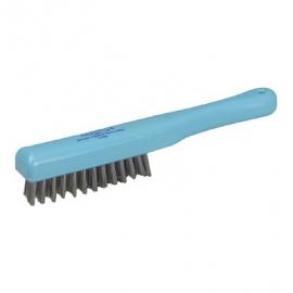 Wire Brush - Stainless Steel - Blue