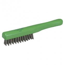 Wire Brush - Stainless Steel - Green