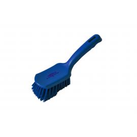 Churn Brush - Short Handled - Medium Stiff - Blue - 25.4cm (10&quot;)