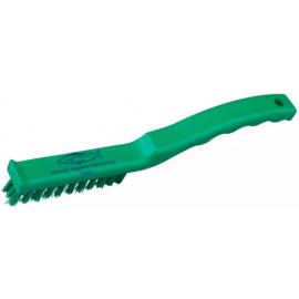 Detail Brush - Professional Stiff Bristle - Green - 22.4cm (8.8&quot;)