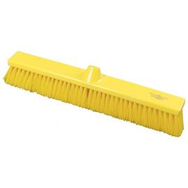 Flat Sweeping Broom Head - Soft - Premier - Yellow  - 50cm (19.7&quot;)