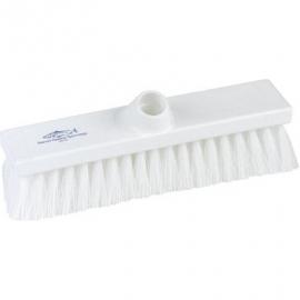 Flat Sweeping Broom Head - Soft - Premier - White - 28cm (11&quot;)