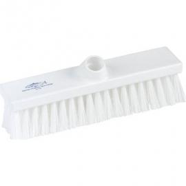 Flat Sweeping Broom Head - Medium - Premier - White - 28cm (11&quot;)