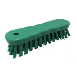 Hand Scrubbing Brush - Polypropylene - Stiff - Green - 18cm (7&quot;)
