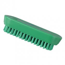 Nail Brush - Stiff - Professional - Green - 12.2cm (4.8&quot;)