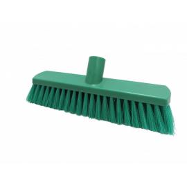Sweeping Brush Head - Soft Crimped Fill - Green - 28cm (11&quot;)