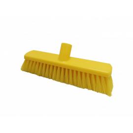 Sweeping Brush Head - Soft Crimped Fill - Yellow - 28cm (11&quot;)