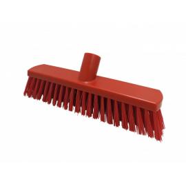 Sweeping Brush Head - Stiff Fill - Red - 28cm (11&quot;)