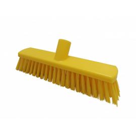 Sweeping Brush Head - Stiff Fill - Yellow - 28cm (11&quot;)