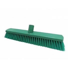 Sweeping Brush Head - Soft Crimped Fill - Green - 38cm (15&quot;)