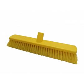 Sweeping Brush Head - Soft Crimped Fill - Yellow - 38cm (15&quot;)
