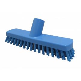 Deck Scrubbing Brush Head - Stiff  - Blue - 21.5cm (8.5&quot;)