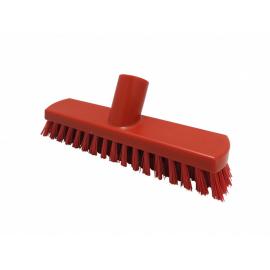 Deck Scrubbing Brush Head - Stiff - Red - 21.5cm (8.5&quot;)
