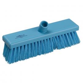 Flat Sweeping Broom Head - Medium - Professional - Blue - 30cm (12&quot;)