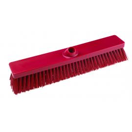 Platform Broom Head - Stiff - Red - 46cm (18&quot;)