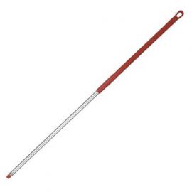 Handle - Light Duty - Aluminium - Red Grip - 153.5cm (60&quot;)