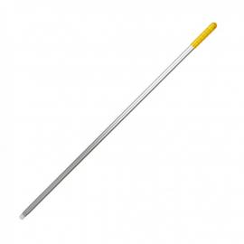 Handle - Light Duty - Aluminium - Yellow Grip - 124.5cm (49&quot;)