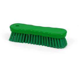 Hand Scrubbing Brush - Stiff - Eco-Friendly - Polypropylene - Green - 18cm (7&quot;)