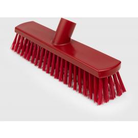 Sweeping Brush Head - Stiff Fill - Eco-Friendly - Red - 28cm (11&quot;)