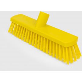 Sweeping Brush Head - Stiff Fill - Eco-Friendly - Yellow - 28cm (11&quot;)