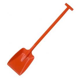 Shovel - &#39;T&#39; Grip Handle - Polypropylene - Orange